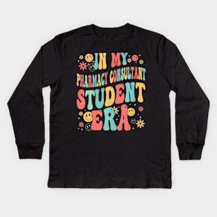 Cute Pharmacy Consultant Student Pharmaceutical School Kids Long Sleeve T-Shirt